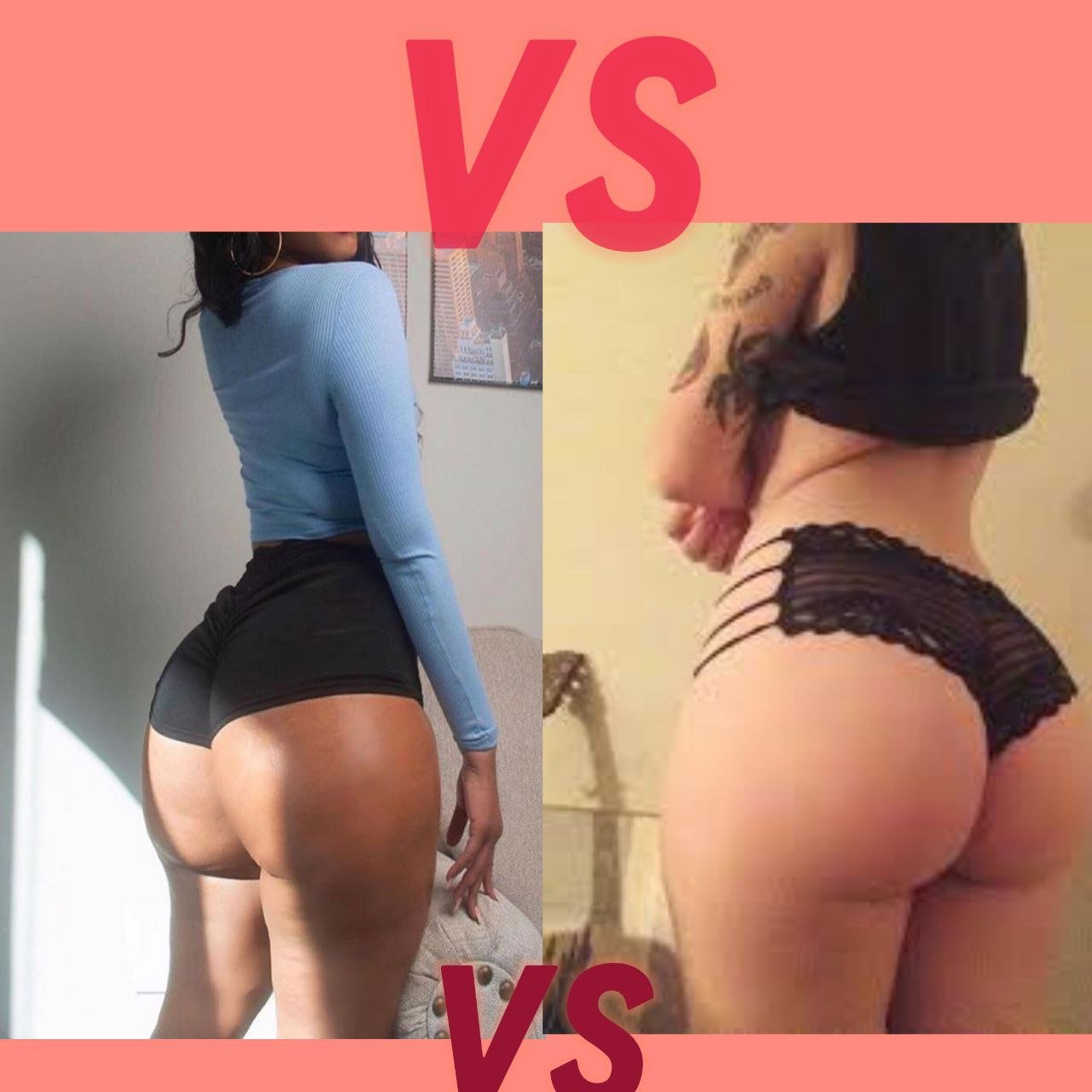 Big black ass vs big white ass twerking - Порно - EroMe