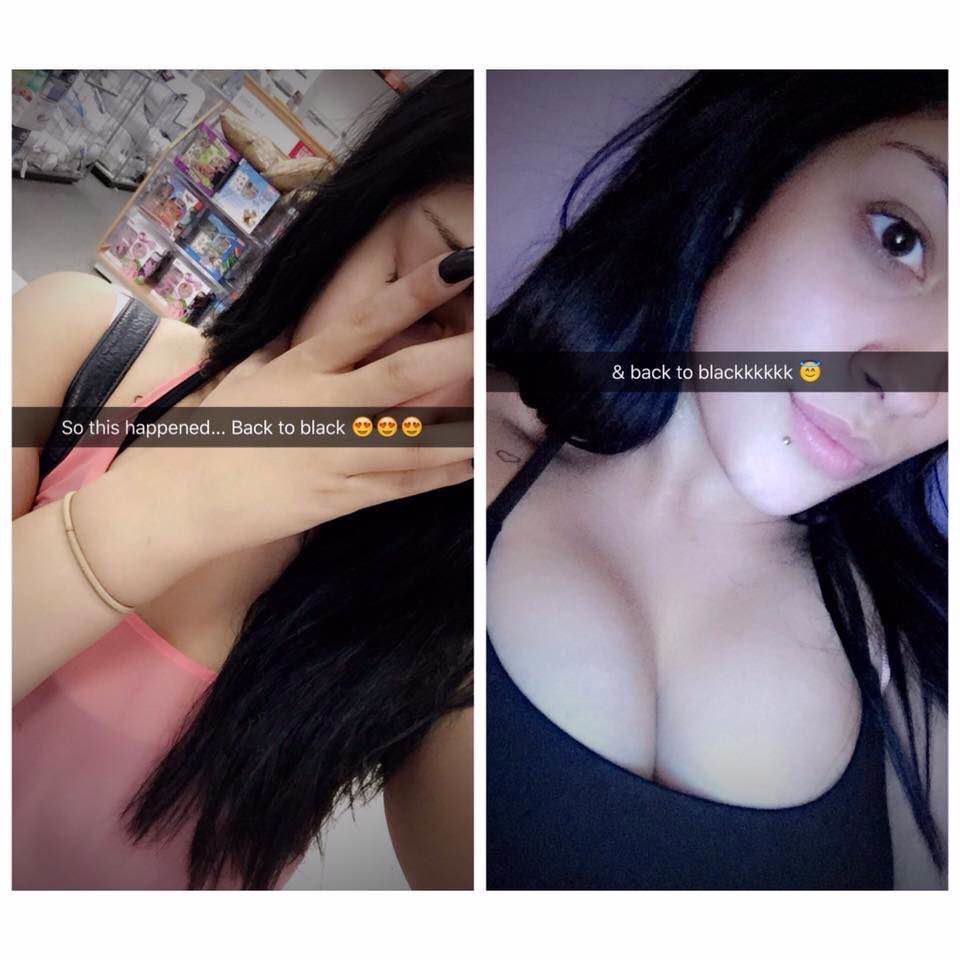 Random slut Alyssa showing off tits #47k3FT1r