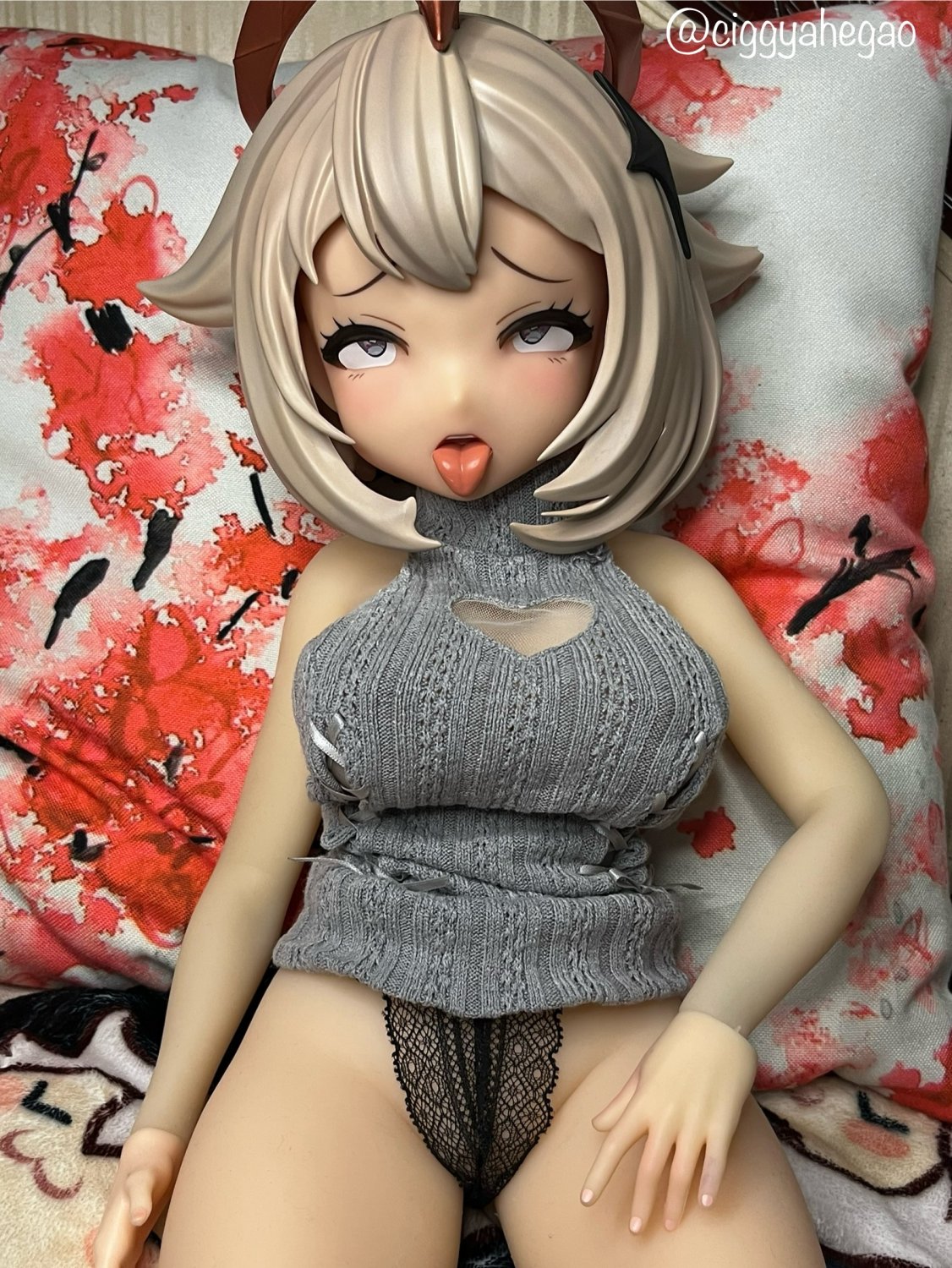 The Paimonahole gets her Tiny Cunt Wrecked & Face Glazed with Cum 75cm Mini Hentai Sex Doll Kemelias #JIbWzo1b